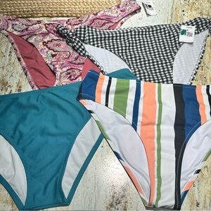 4 bottom pieces! NWT